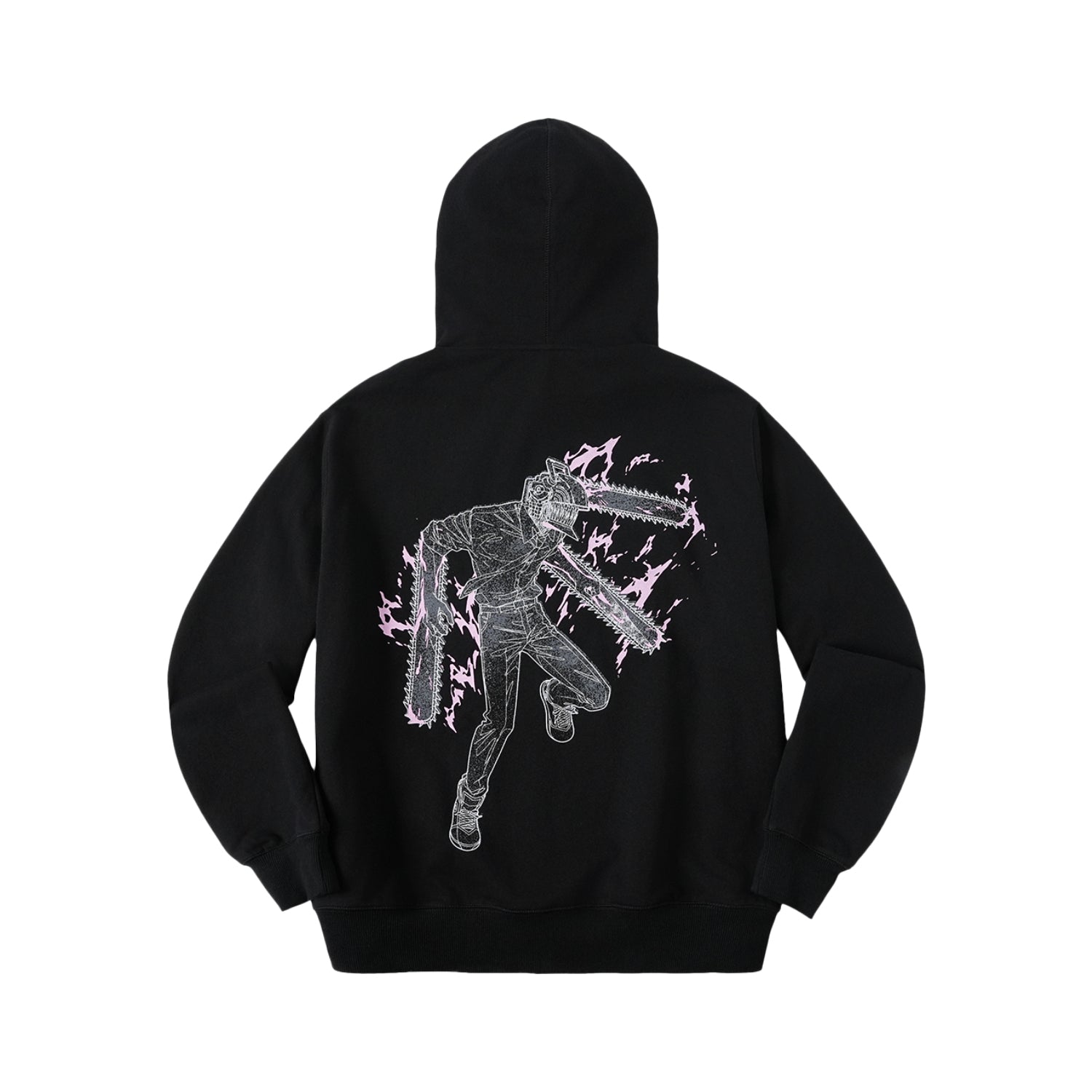 WHOOSIS Marbled Print Hoodie