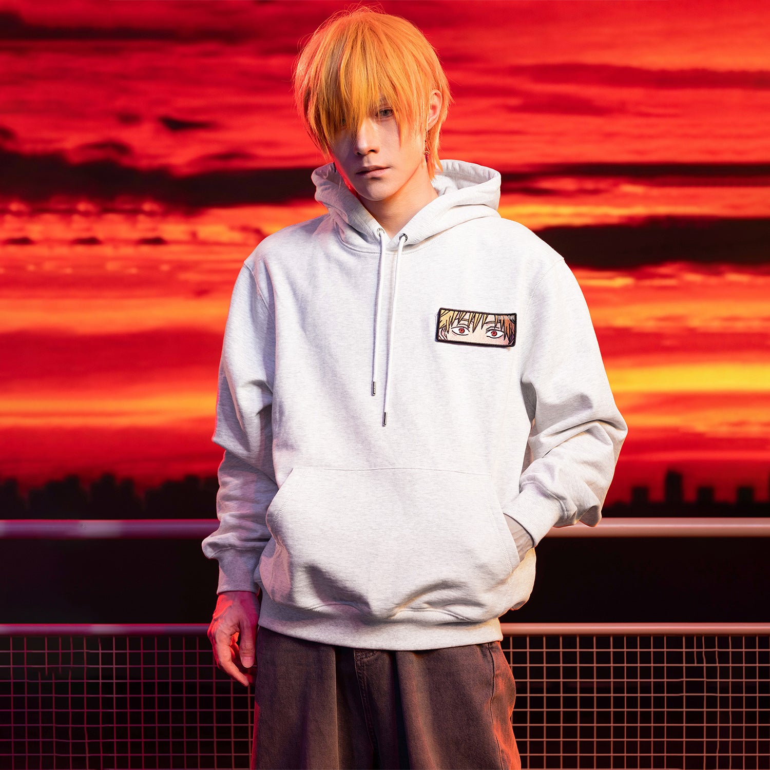 WHOOSIS Character Velcro Hoodie
