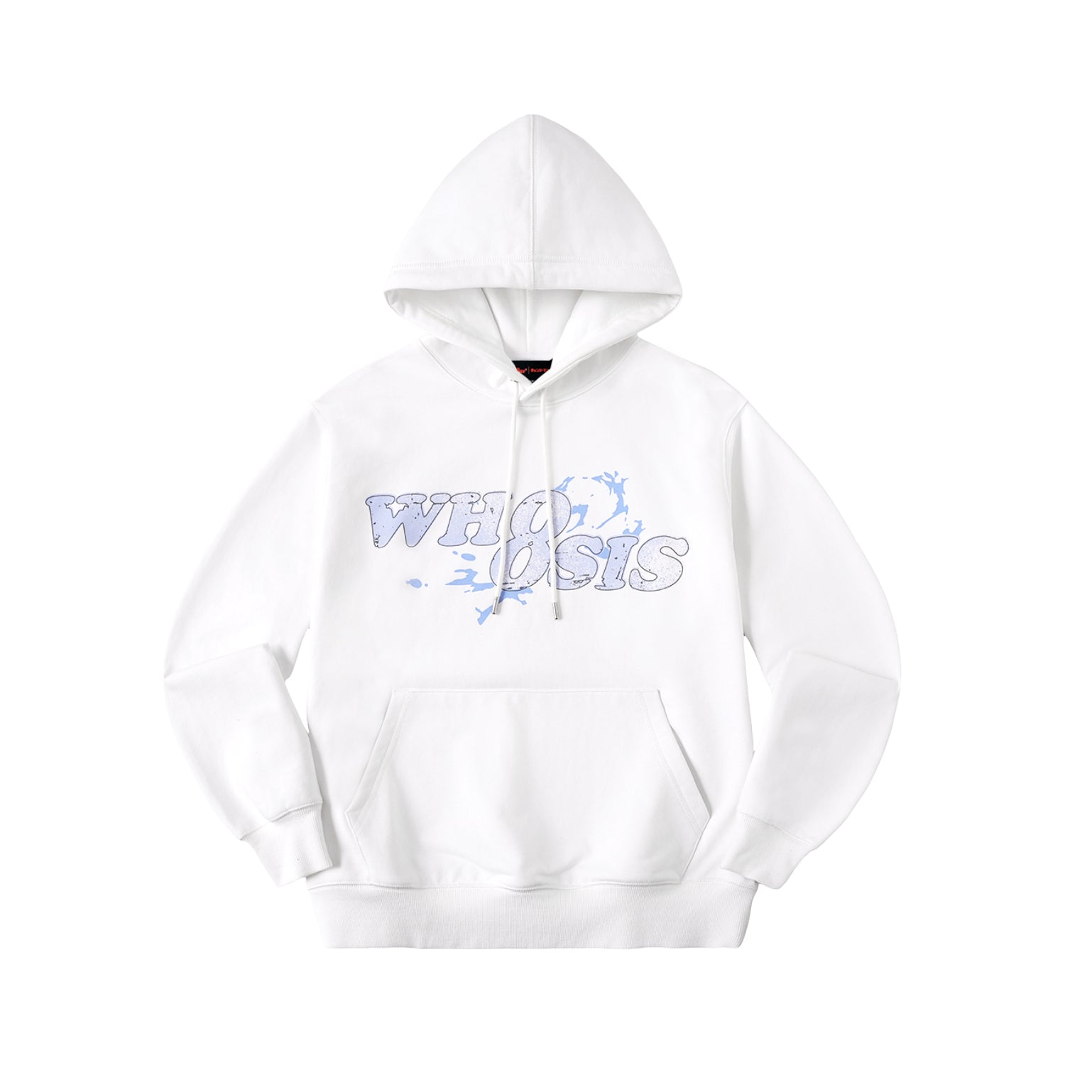WHOOSIS Marbled Print Hoodie