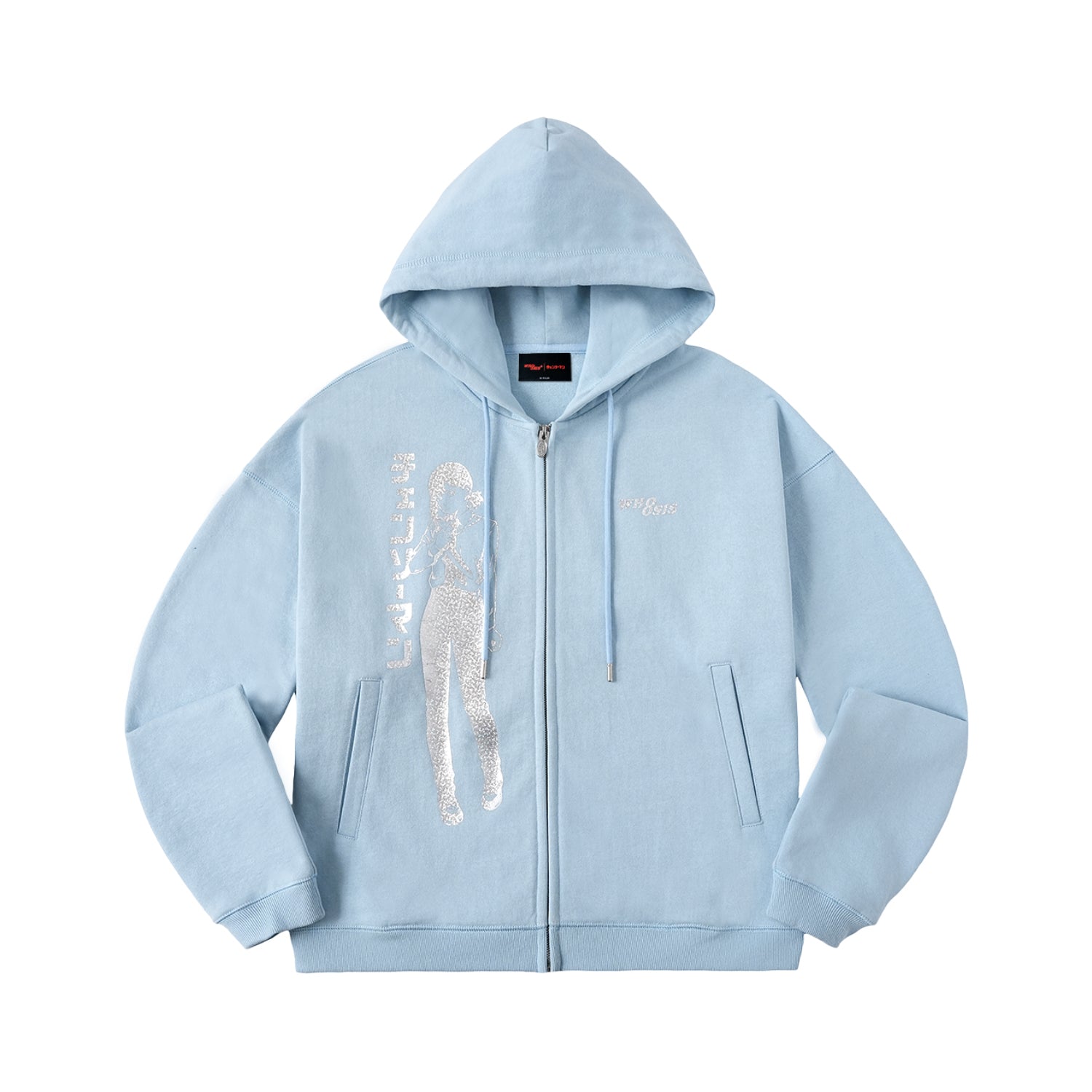 WHOOSIS Laser-Printed Character Hoodie