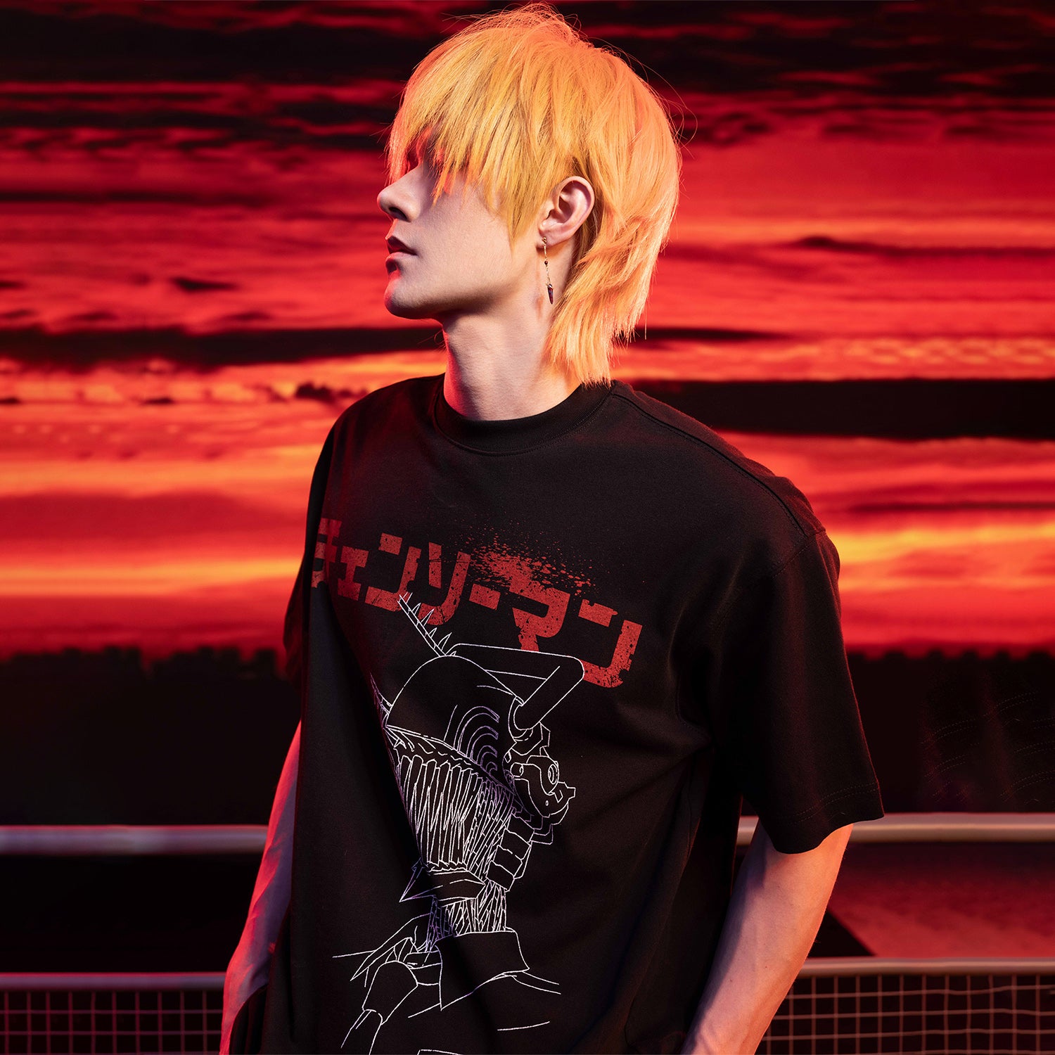 WHOOSIS Character Print T-Shirt