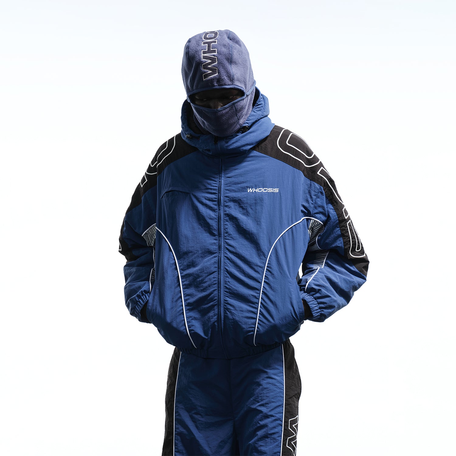 WHOOSIS Hooded Sports Jacket