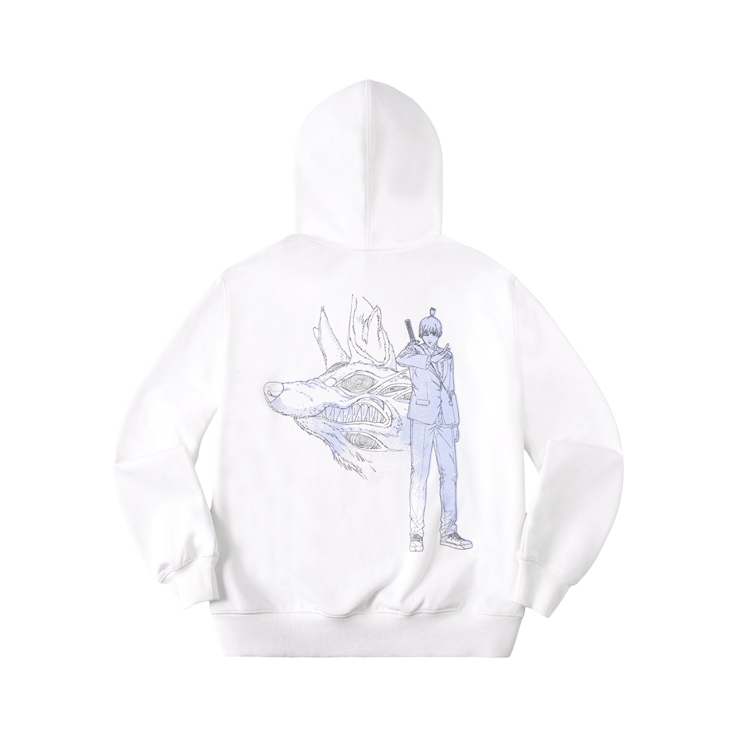 WHOOSIS Marbled Print Hoodie