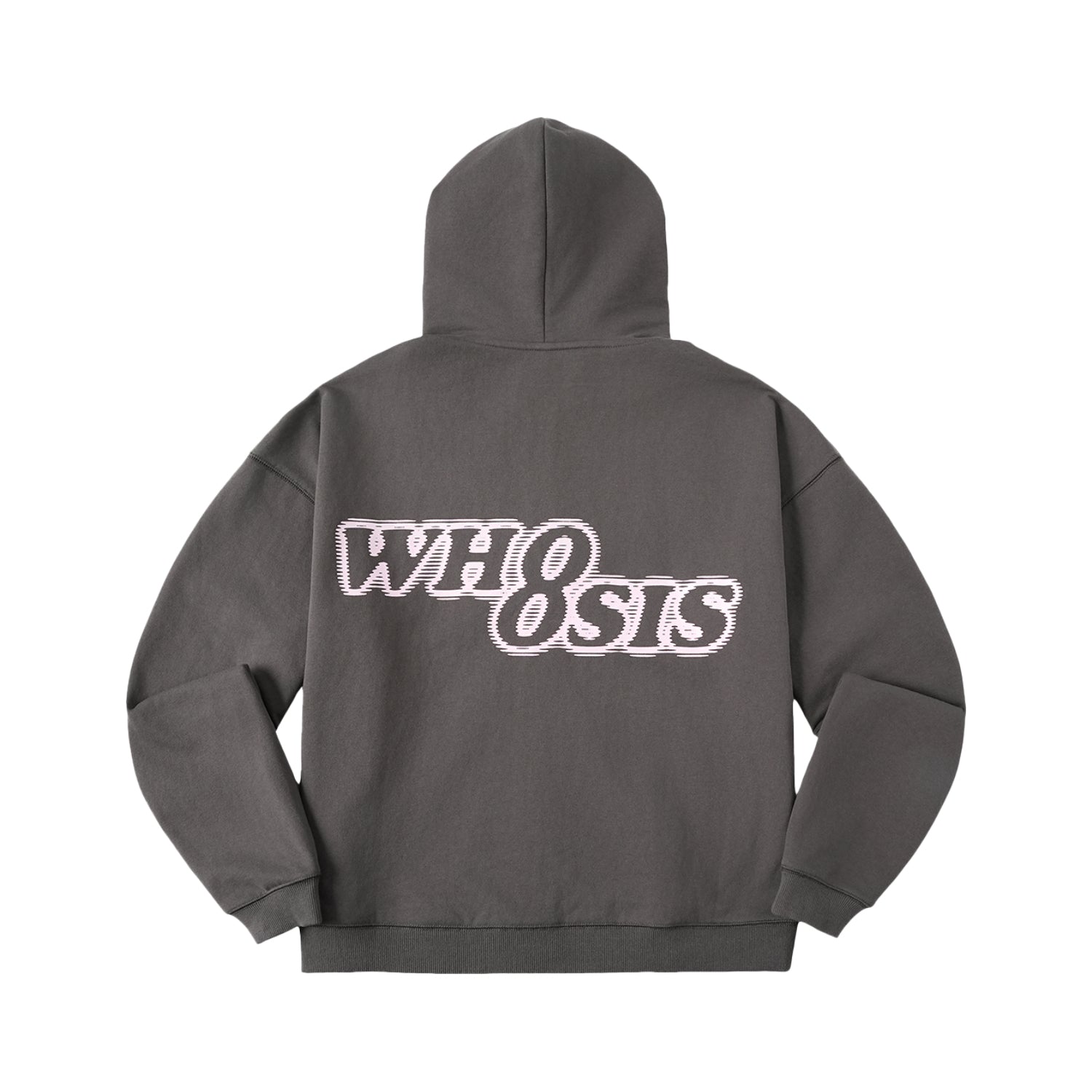 WHOOSIS Glow-in-the-Dark Print Zipper Hoodie