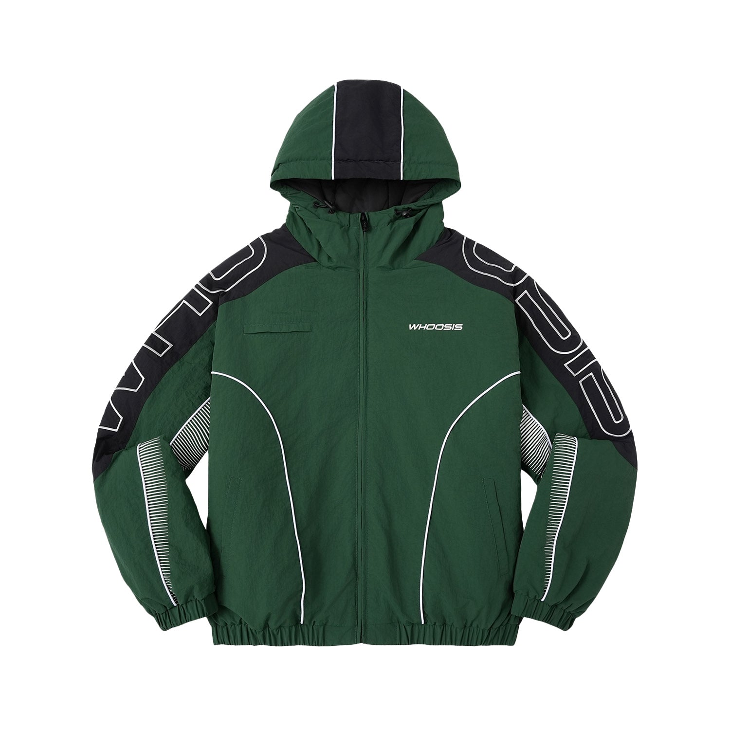 WHOOSIS Hooded Sports Jacket