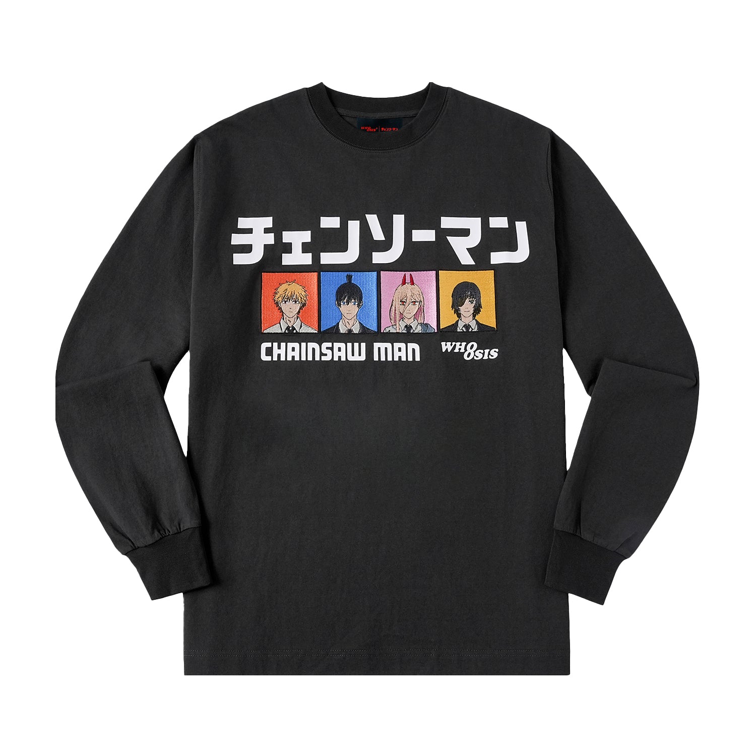 WHOOSIS Character ID Photo Long-Sleeve T-Shirt
