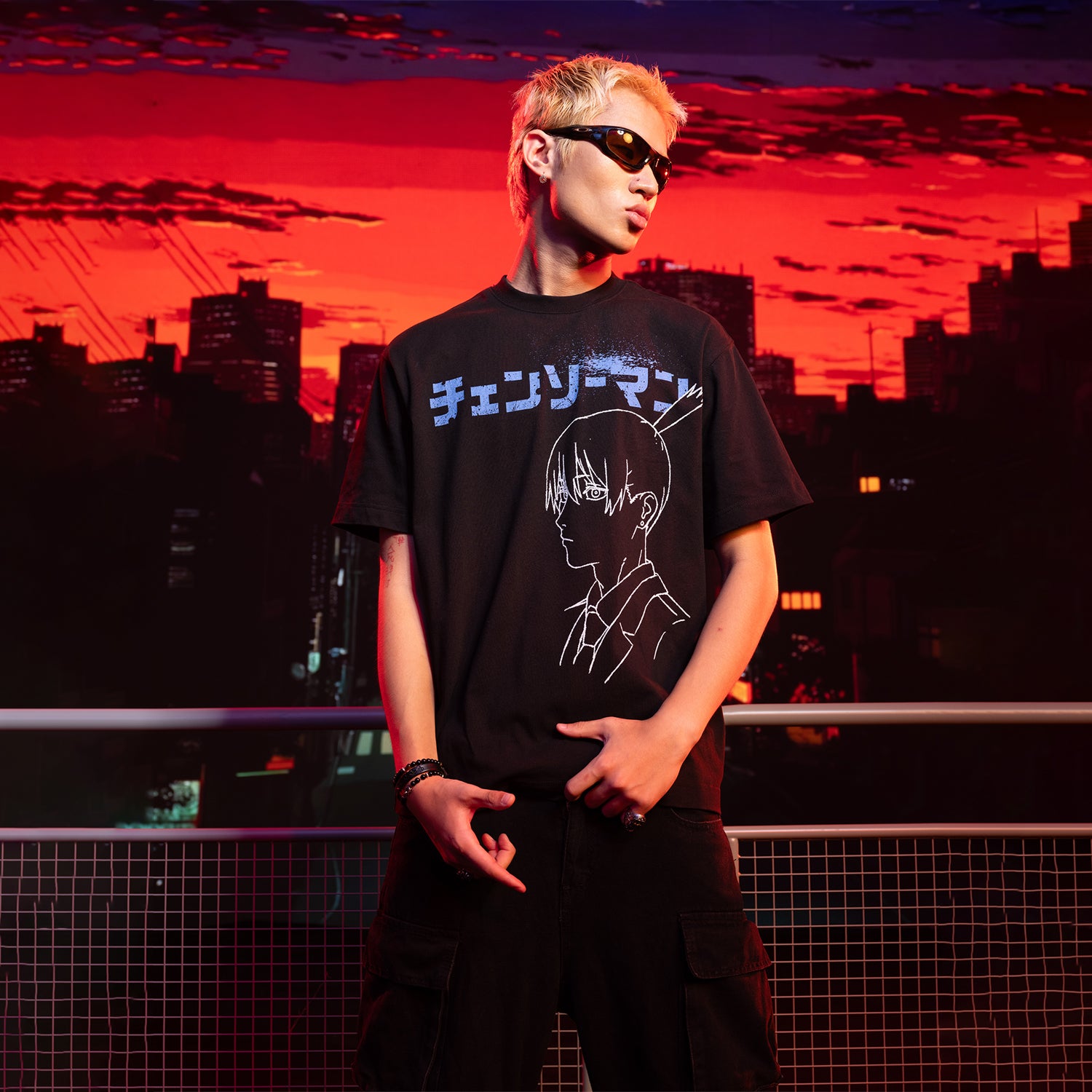 WHOOSIS Character Print T-Shirt